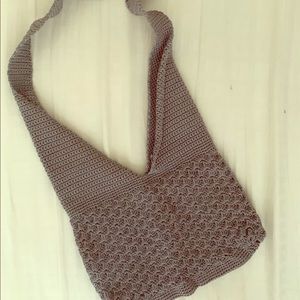 Knitted crossbody bag